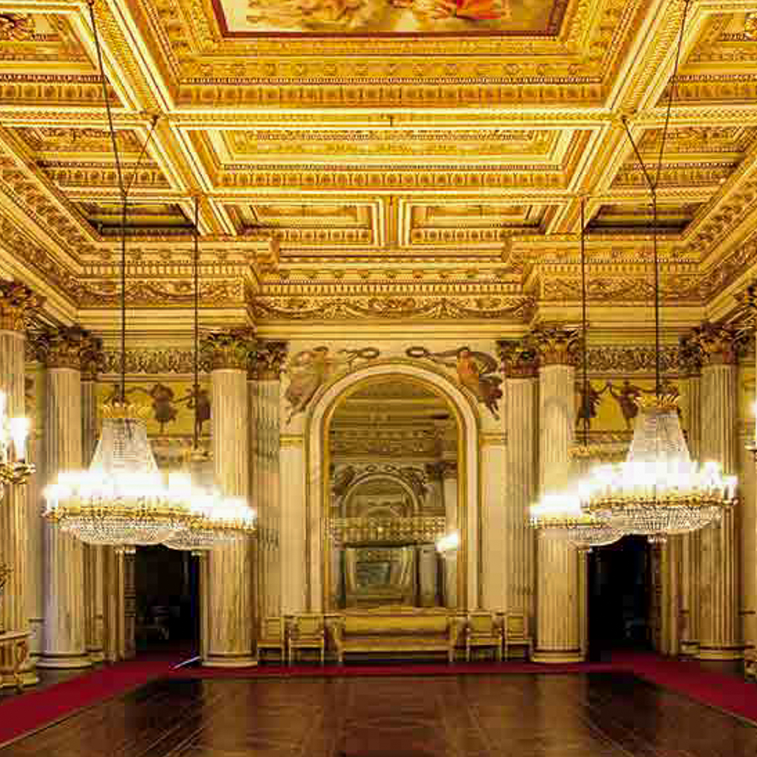 Salle de bal du Palais Royal de Turin